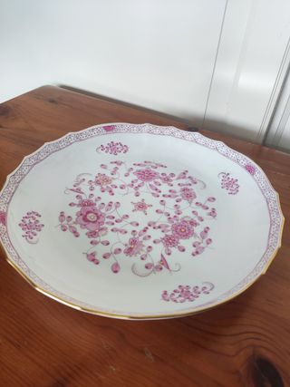 Plato grande porcelana marca MEISSEN