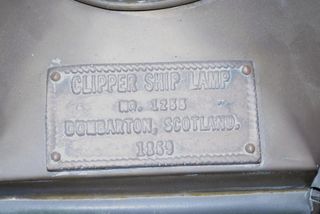 Lámpara marítima Farol barco GRANDE con mecha