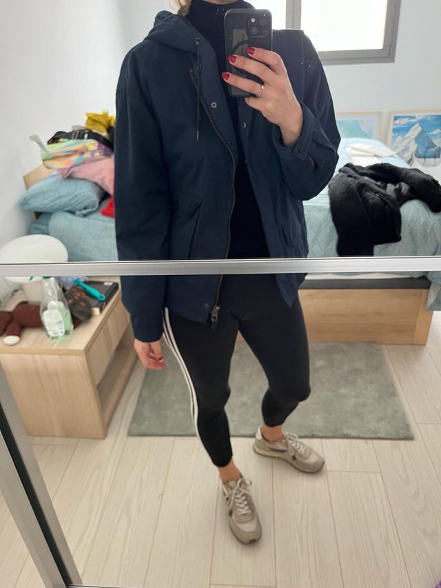 Chaqueta azul marino Pull & Bear