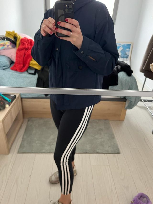 Chaqueta azul marino Pull & Bear