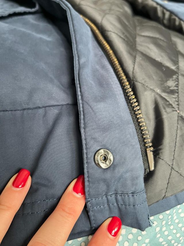 Chaqueta azul marino Pull & Bear