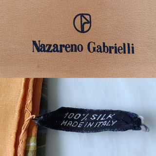 Foulard vintage seta Nazareno Gabrielli