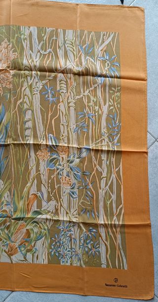 Foulard vintage seta Nazareno Gabrielli