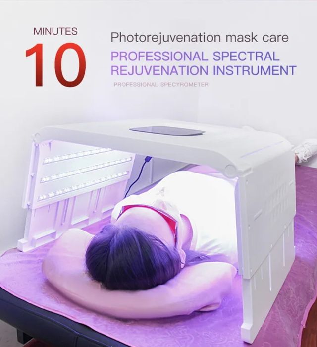 Dispositivo de terapia de luz de 6 colores cuerpo