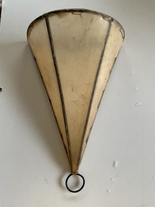 Applique marocchina in pelle e ferro