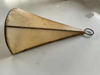 Applique marocchina in pelle e ferro