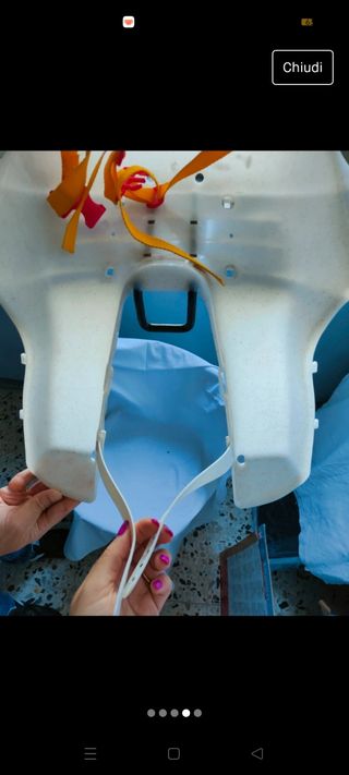 Seggiolino anteriore bici