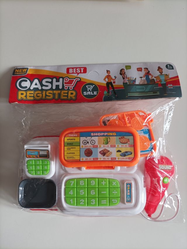 Caja registradora de juguete 