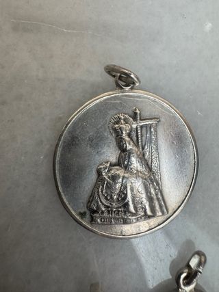 Medallas religiosas plata