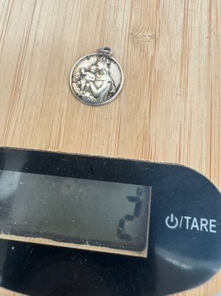 Medallas religiosas plata