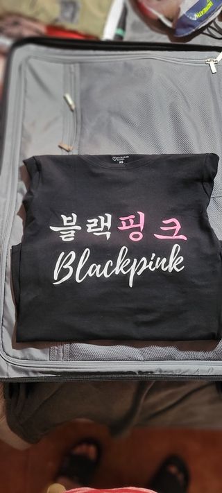 Blackpink camiseta negra