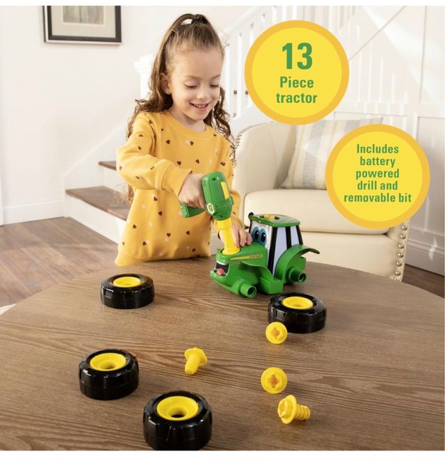 Brinquedo para trator John Deere