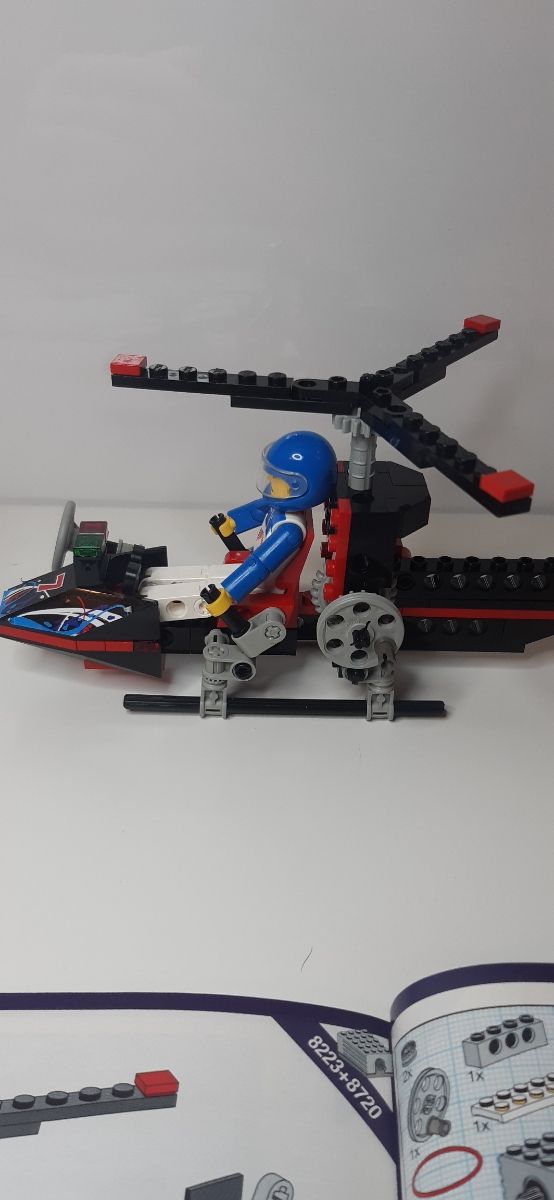 Lego Technic Original helicoptero/lancha
