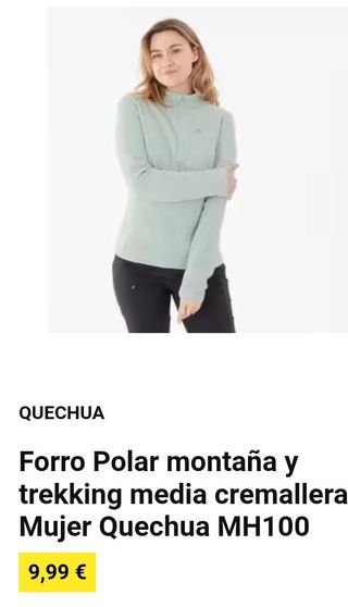 Sudadera polar Quechua 