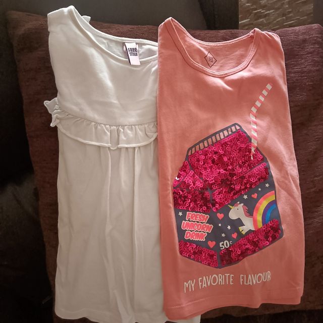 Pack camisetas niña talla 4