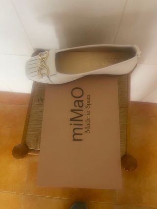 Manoletinas de piel nuevas 37 miMao