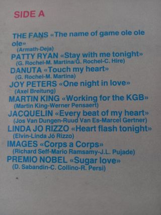 Disc-Jockey Mix 3. Recopilatorio 1987 Italo-disco.