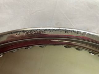 Harley Davidson Aro de llanta 19 por 2,5 pulgadas