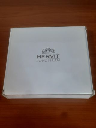 Piatto porcellana Hervit