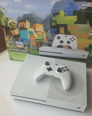 Xbox One S Edición Blanca 500Gb Con Mando