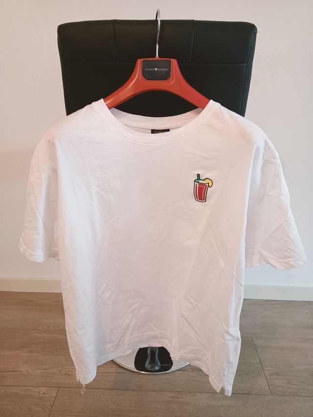 Camiseta Lefties M blanca cocktail