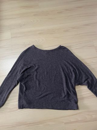 Jersey de lana gris oscuro H&M