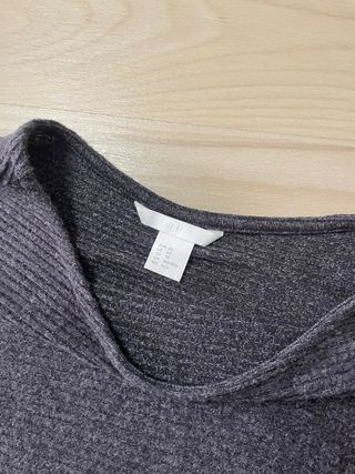 Jersey de lana gris oscuro H&M