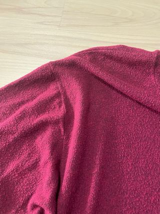 Jersey burdeo de lana Stradivarius 