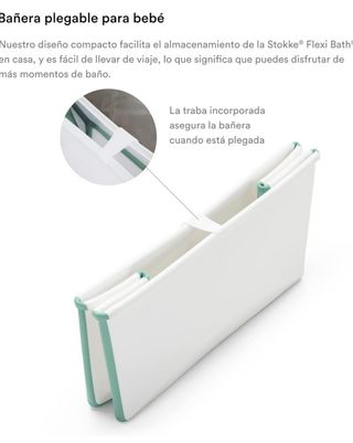 Bañera plegable bebés