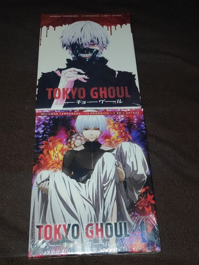 Tokyo Ghoul Blu-ray Temp. 1 y 2 Nuevo
