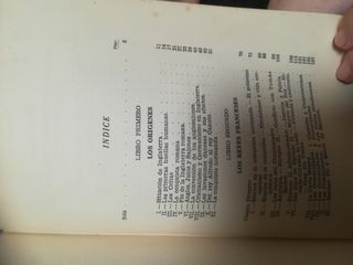 Libro Historia de Inglaterra de 1943