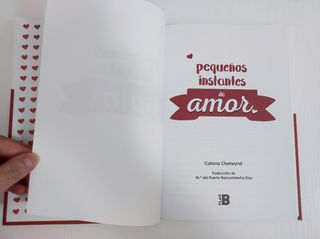 Libro Pequeños instantes de amor