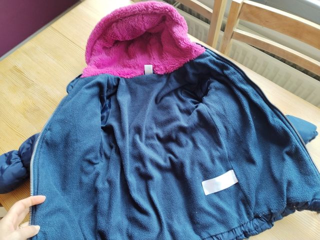 Abrigo azul hasta 4 años
