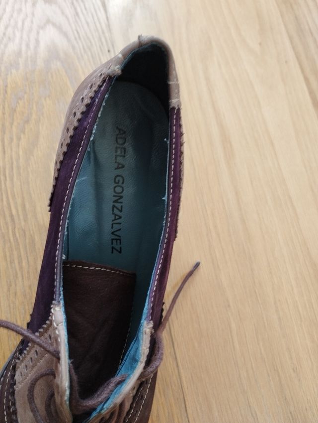 Zapatos ante, número 39.