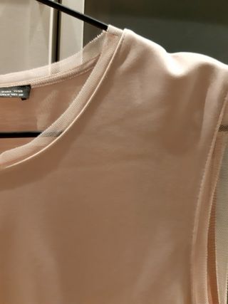 CAMISETA MUJER ROSA PALO