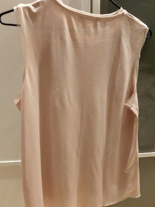 CAMISETA MUJER ROSA PALO