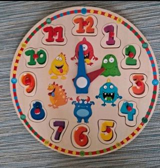Puzzle reloj