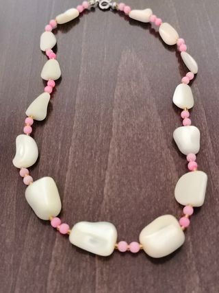 Collar gargantilla de nacar