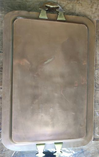 Grande Vassoio di 80 cm In Rame kg 3,5