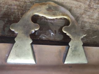 Grande Vassoio di 80 cm In Rame kg 3,5