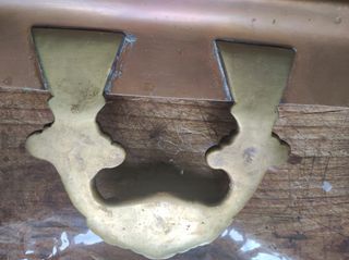 Grande Vassoio di 80 cm In Rame kg 3,5