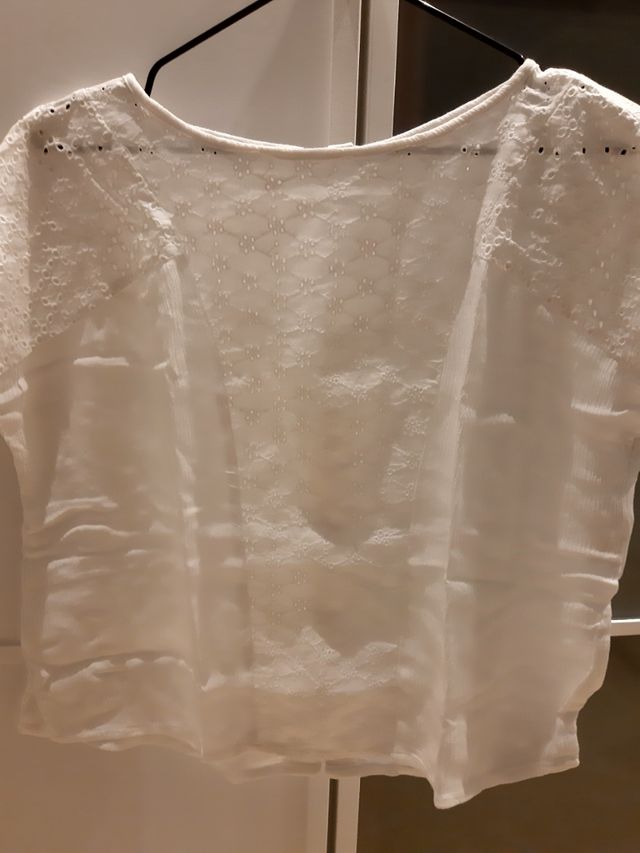 BLUSA BLANCA MUJER