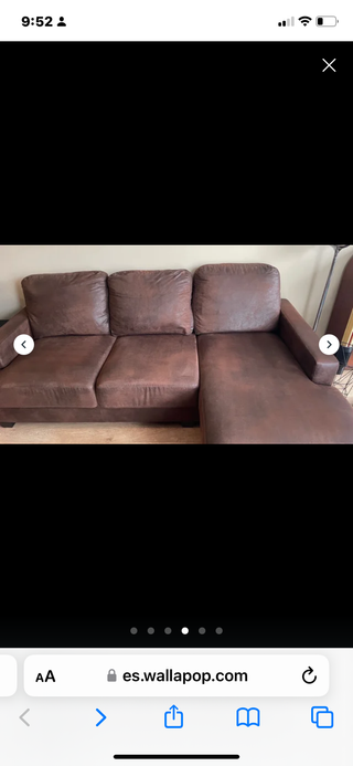 Sofá esquinero 3 plazas