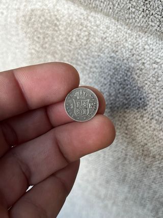1 Real de Isabel II 1857