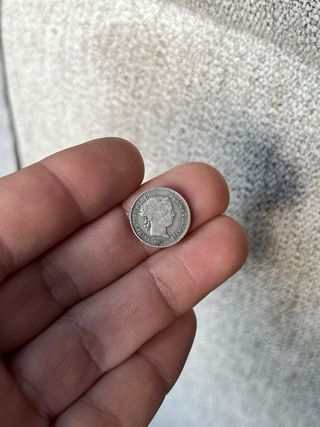 1 Real de Isabel II 1857