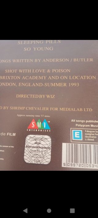 Video VHS Suede
