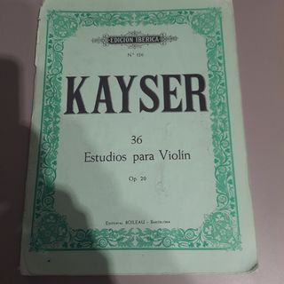 Libros musica para violin