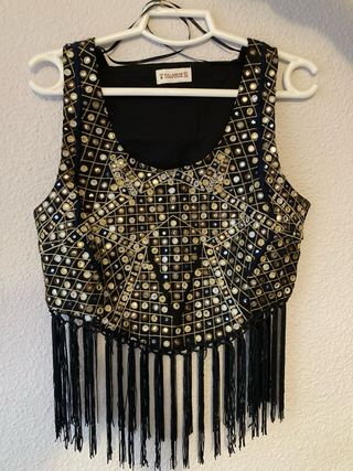 Blusa Pupera Hippie Chic Marca Pull And Bear