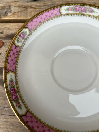 EXCLUSIVO JUEGO CAFE LIMOGES ANTIGUO