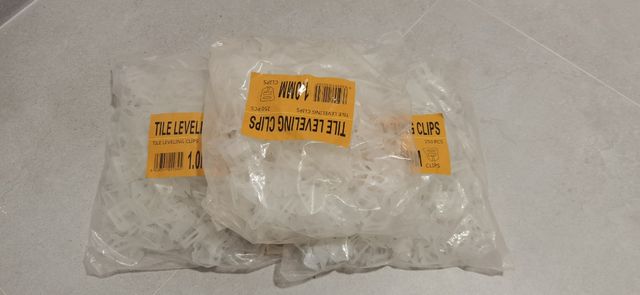 3 bolsas nuevas de espaciadores 1mm 750piezas